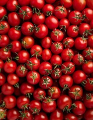red tomatoes fruit as background