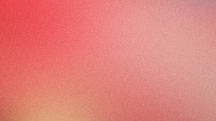Pale red orange grainy gradient background with grain noise texture