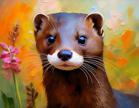 &Ouml;lgem&auml;de Nerz