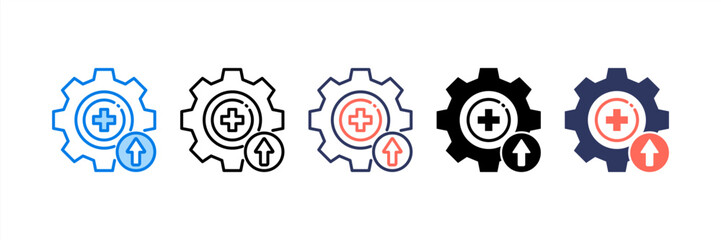 Obraz premium Health Optimization Icon