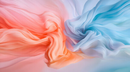 Fototapeta premium Soft Pastel Gradient Fabric Texture