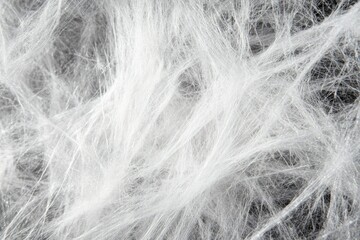 Obraz premium Delicate white feathery plant stems gracefully swaying against a soft blue background. creating a serene and tranquil atmosphere. ideal for nature-themed projects