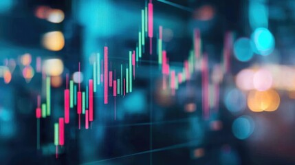 Financial market data displayed on a digital screen.