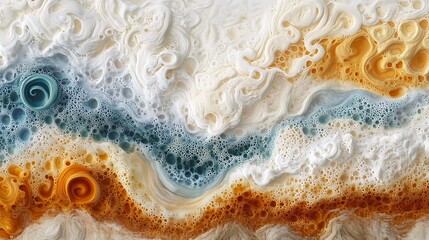 Naklejka premium Abstract swirls of color