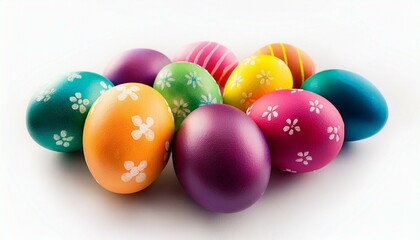 colorful easter eggs