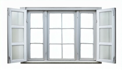 Obraz premium window on white background