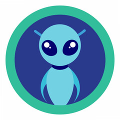 Cute Robot Mascot Logo Fun and Futuristic Character Design for Branding and Digital Use