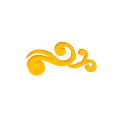 swirl decorative design element
