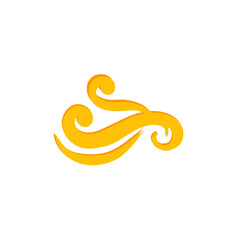 swirl decorative design element