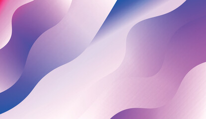 Blurred Decorative Design In Modern Style With Wave, Curve Lines. For Elegant Pattern Cover Book. Vector Illustration with Color Gradient.