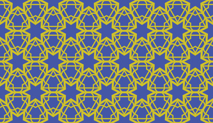 Purple color Pattern with abstract geometric design. Vector seamless illustration. Design for your interior wallpaper, fashion print, business presentation.