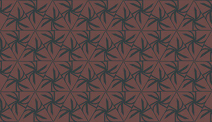 Fototapeta premium Smart background with decorative triangles layot. Vector illustration. Decorative design for you idea.