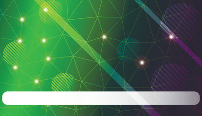 Fototapeta premium Modern geometrical abstract background with triangles, line, circle, space for text elements For textures or wallpaper. Vector illustration. Light Gradient Abstract Background.