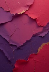 Colorful Layered Paper Texture Background