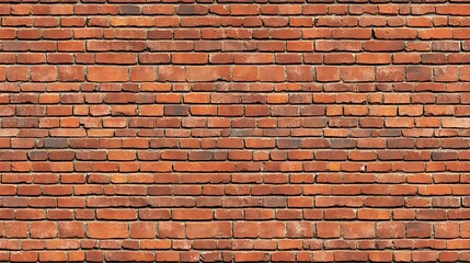 Rustic charm: Detailed view of weathered, aged brick wall in warm tones