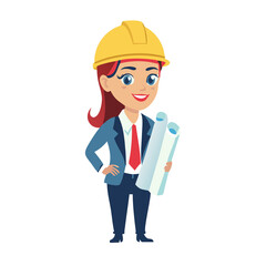 Construction Woman Engineer