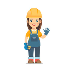 Female Factory Worker