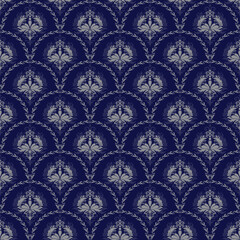 Elegant Damask Seamless Pattern. Vector design for Wallpaper, Fabric, Branding, Packaging, Invitations, Wedding, Home Decor Design