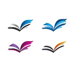 Open Book Logo Variations