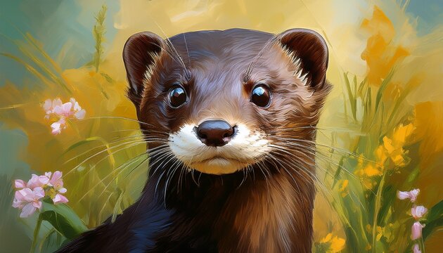 &Ouml;lgem&auml;lde Nerz