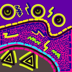 graffiti on the wall