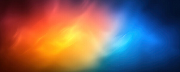 A colorful background with a blue and orange stripe. The colors are vibrant and the background is blurry
