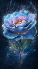 Obraz premium High definition creative rose pattern