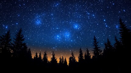 Fototapeta premium Brightorion constellation