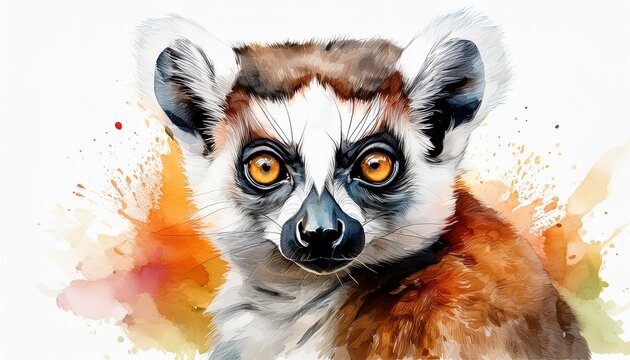 Aquarell Katte