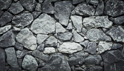 Obraz premium stone pattern wall gray for outdoor materials background