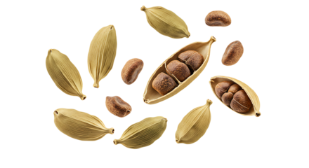 Cinnamon Sticks Isolated on Transparent Background


