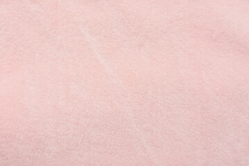 Texture of pink velvet fabric