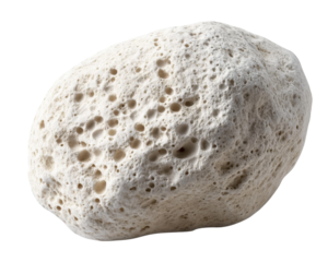 pumice stone isolated on white background.