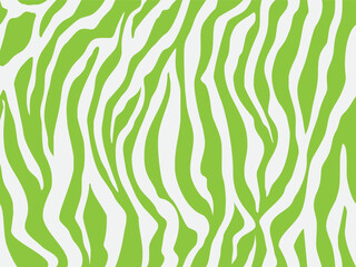 tiger texture pattern light green white stripe repeat seamless safari © Natallia