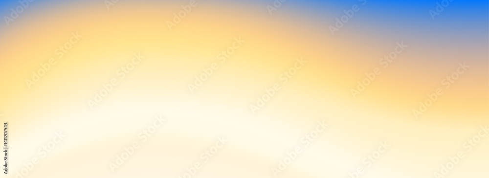 Poster calm beach gradient background. abstract ocean coast concept. smooth wavy seaside line backdrop. blu