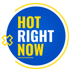 Hot Right Now Fashion Promotional Graphic