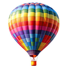 Naklejka premium hot air balloon isolated
