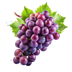 Fototapeta premium bunch of red grapes