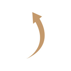 up curve arrow