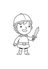 Simple Thick Outline Animals for Kids Coloring Book: Adorable Line Art Illustrations for Toddlers and Preschoolers