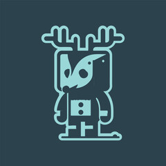 funny cartoon monster