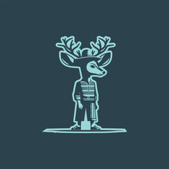 funny cartoon monster