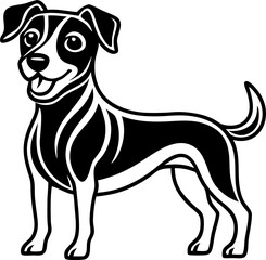 High Quality Cartoon Dog Vector
