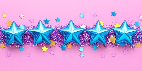 Stars Celebration Background