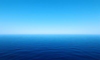 Obraz premium A large body of still water.