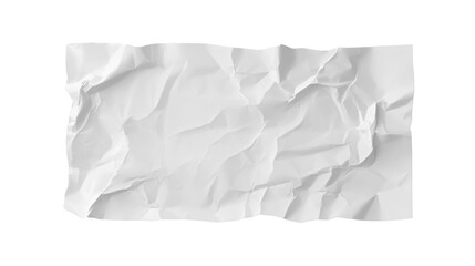 Obraz premium Crushed Paper Texture: The crumpled paper's textured surface of a blank paper, it hints at the stories unwritten, ideas discarded, and efforts made.