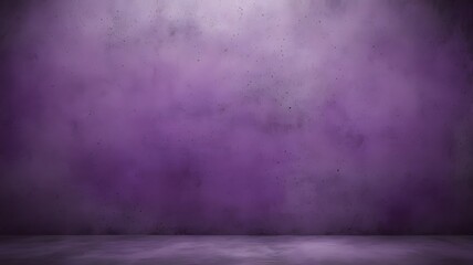 purple grunge interior with purple wall