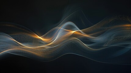 Obraz premium Abstract picture vivid color neon light with digital technology style design connecting become dynamic of electric wave movement represent about flowing of data or structure of network system. AIG51.