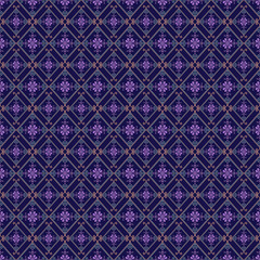 Beautiful retro seamless pattern design by geometric 