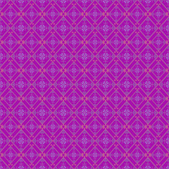 Beautiful retro seamless pattern design by geometric 